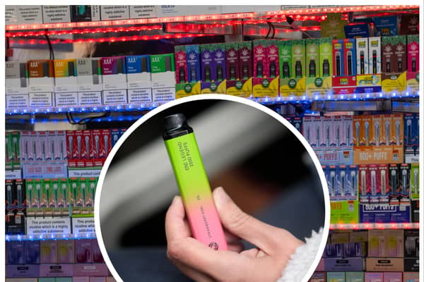 These are the illegal vapes hot spots across the UK. (Photo:  Carl Court/Getty Images, Christopher Furlong/Getty Images)