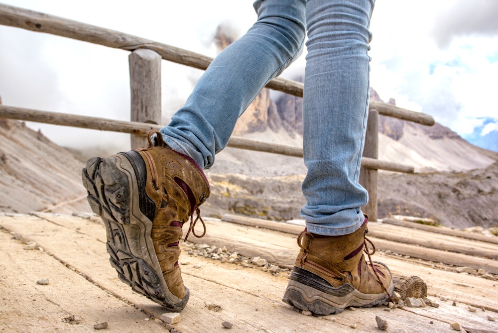 recommended hiking boots