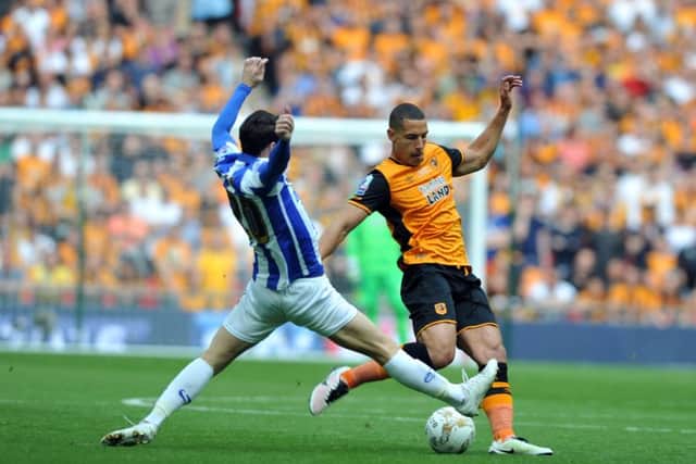 Hull v Sheffield Wednesday Championship play off final at Wembley.  Picture Tony Johnson